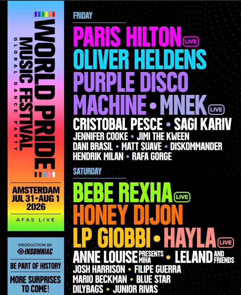 World Pride Music Festival 2026
