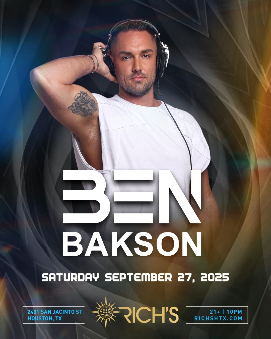 DJ Ben Bakson – Rich’s Houston