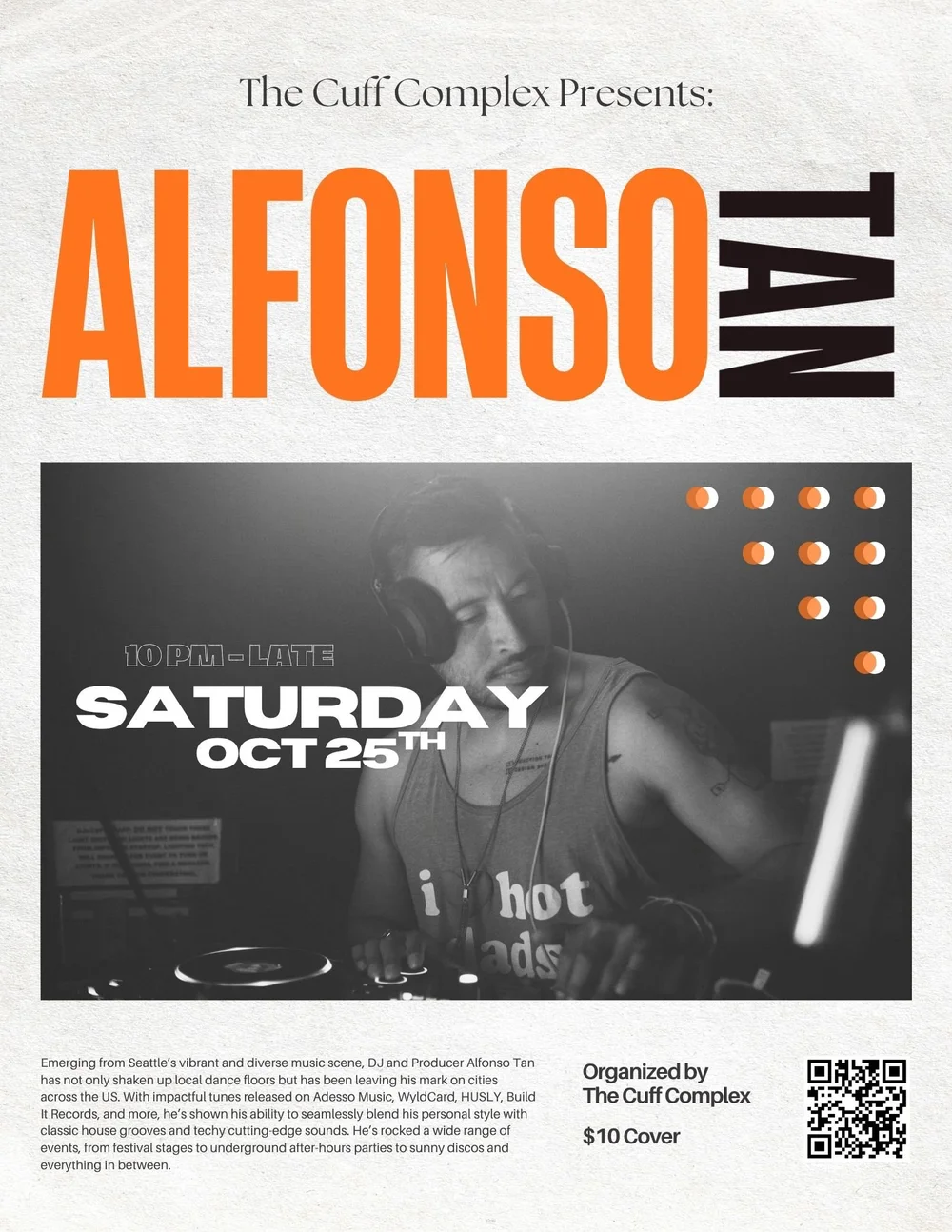 DJ Alfonso Tan – The Cuff Complex