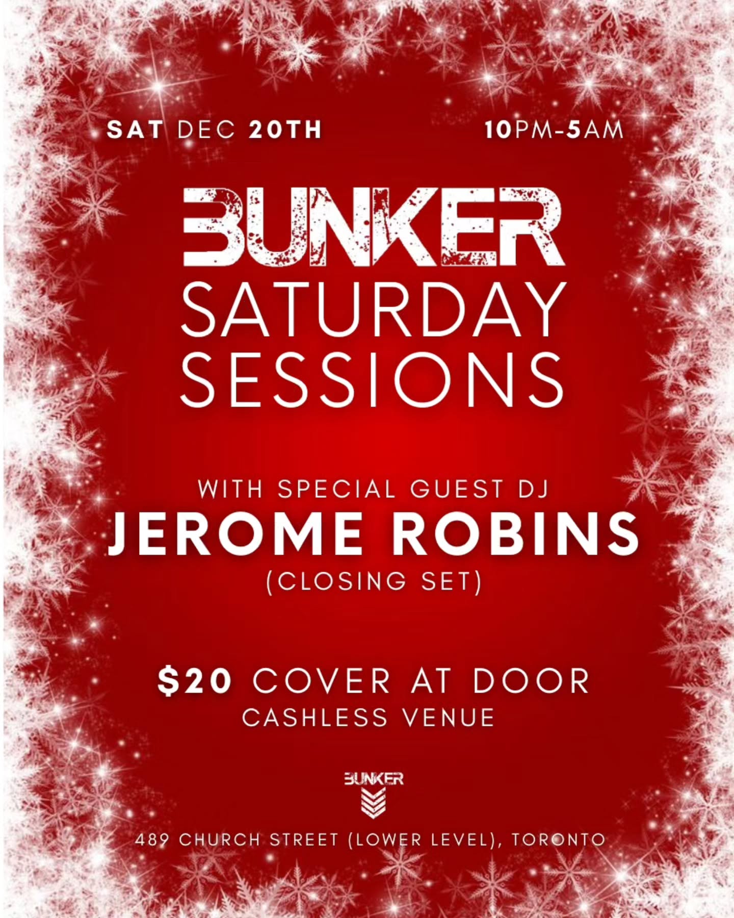 Bunker Saturday Sessions