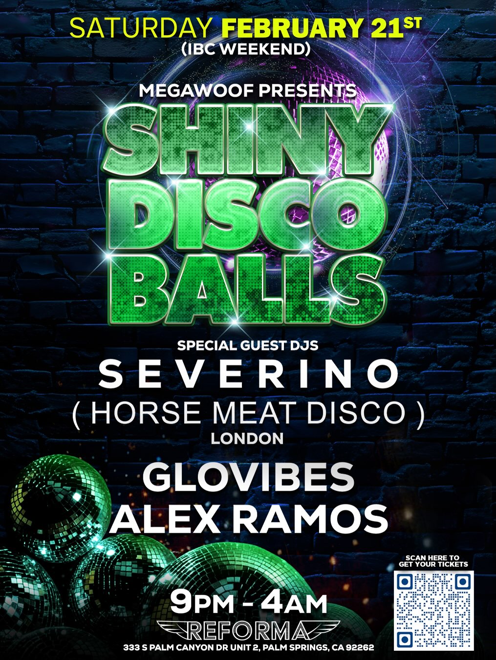 Shiny Disco Balls