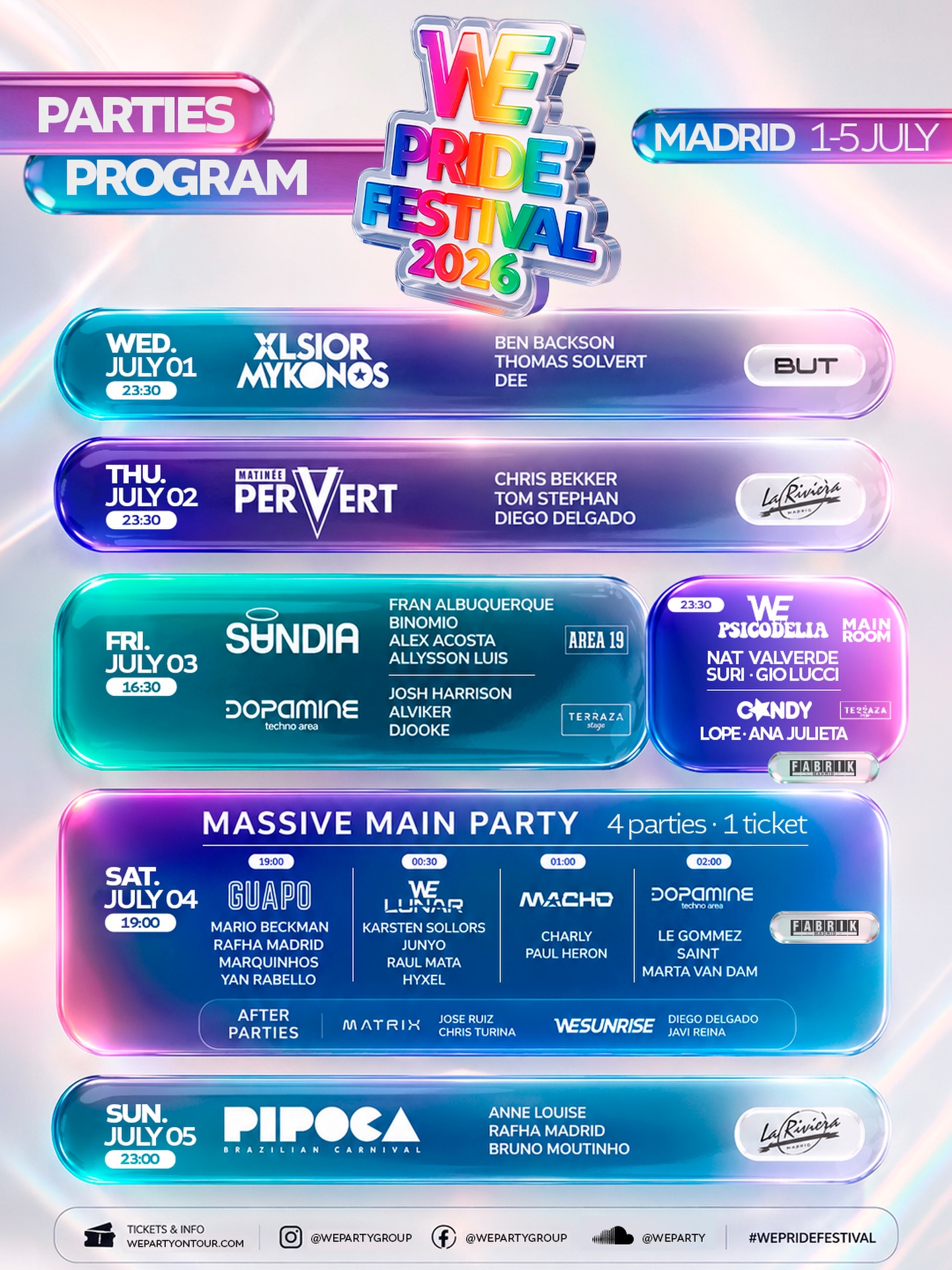 WE Pride Festival 2026