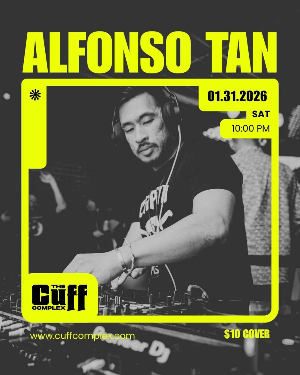 Alfonso Tan’s Birthday Party – The Cuff Complex