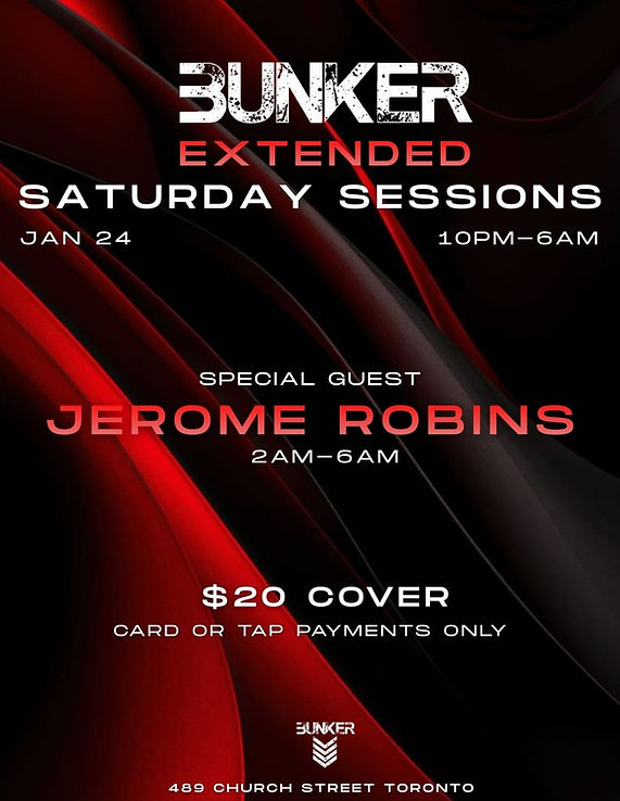 Bunker Extended Saturday Sessions