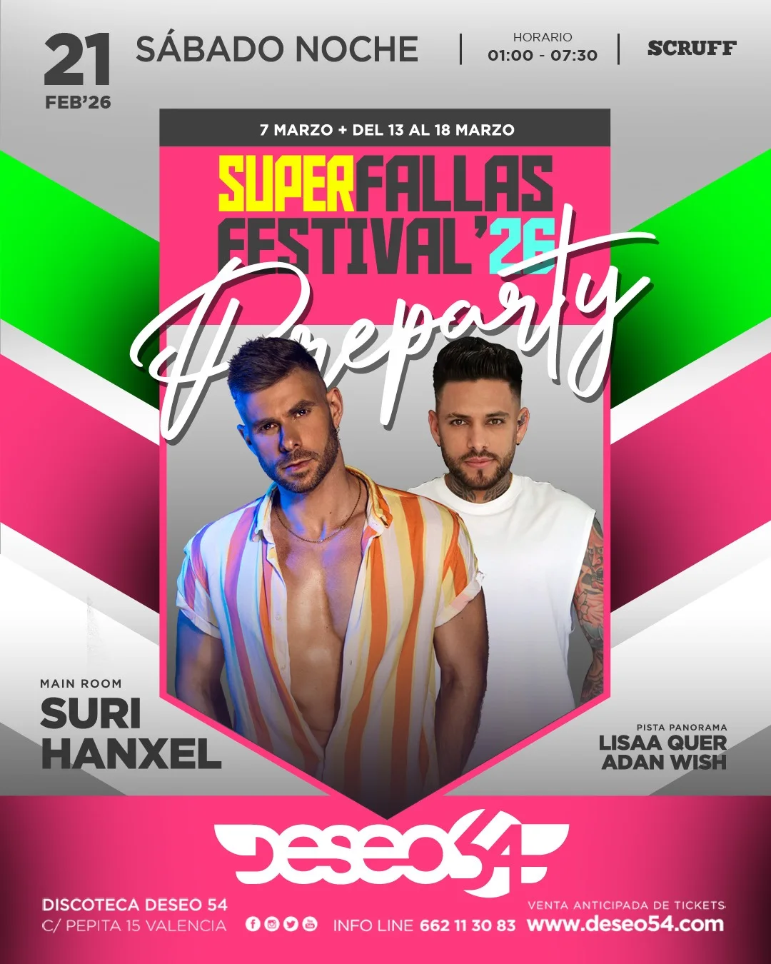 Preparty Super Fallas Festival