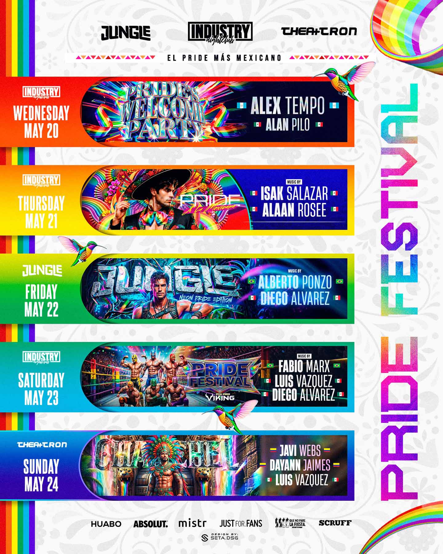 Pride 2026 – Industry Nightclub PV