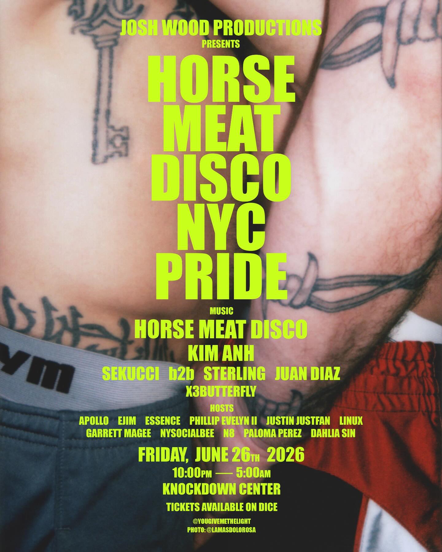 Horse Meat Disco NYC Pride