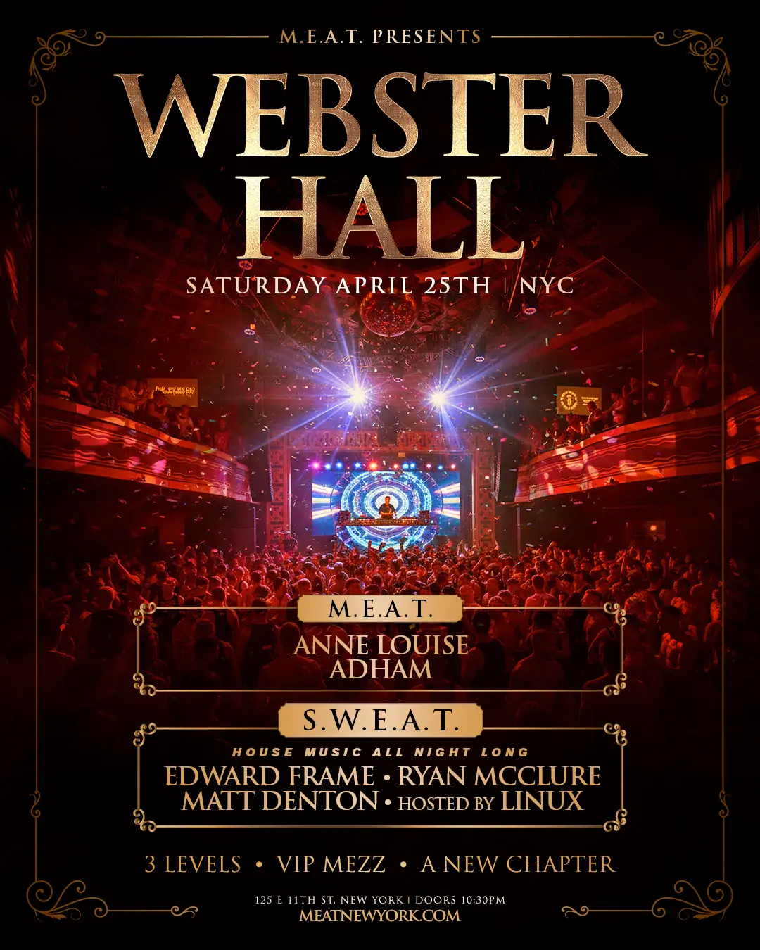 MEAT x SWEAT at Webster Hall
