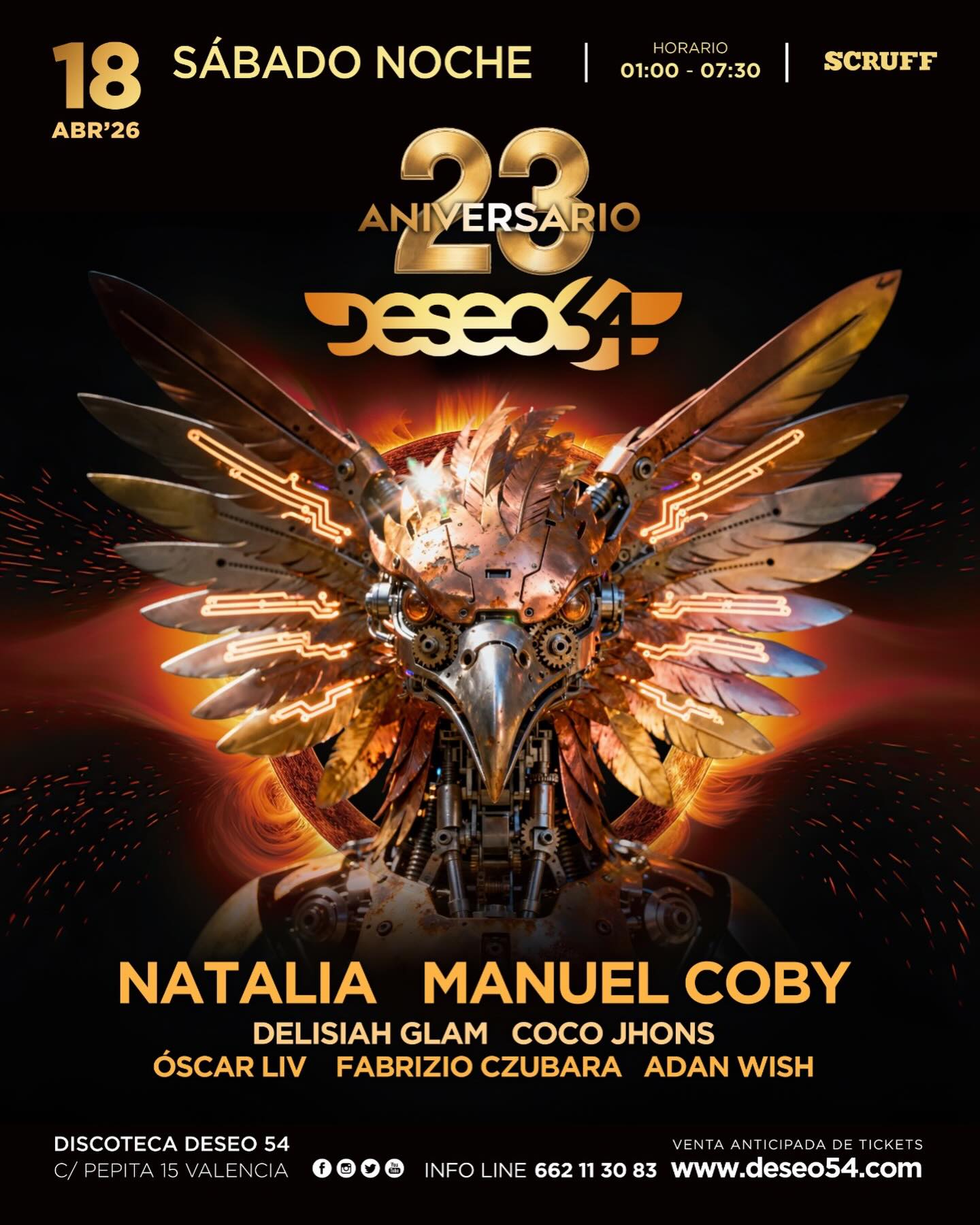 Deseo54 23rd Anniversary