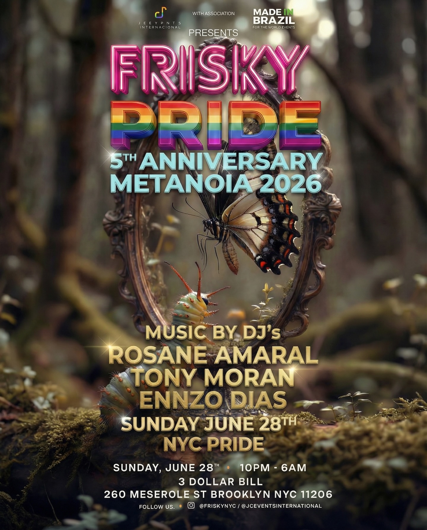 Frisky Pride – 5th Anniversary
