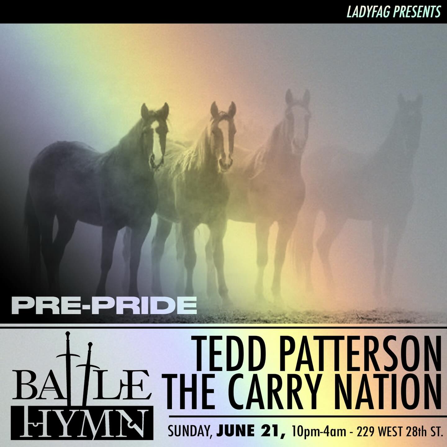Battle Hymn Pre-Pride Party