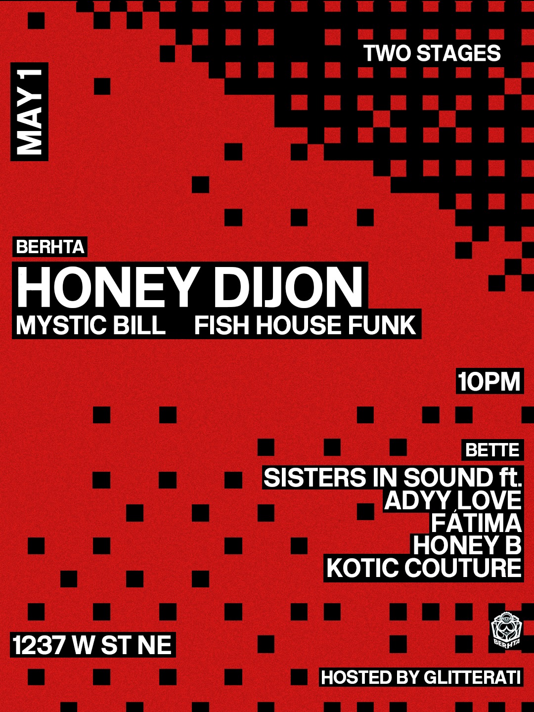 Honey Dijon (Hosted by Glitterati)