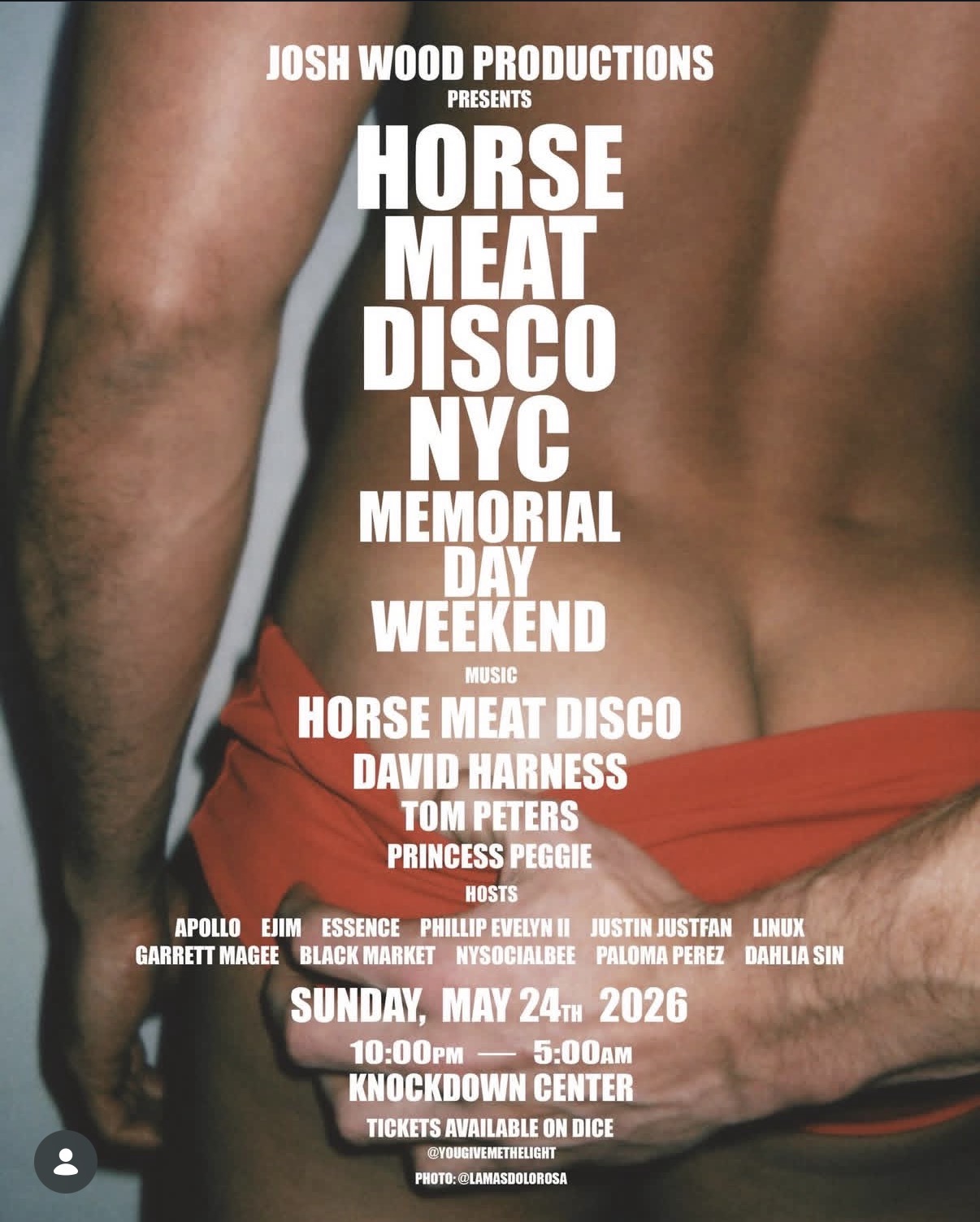 Horse Meat Disco Memorial Day Weekend