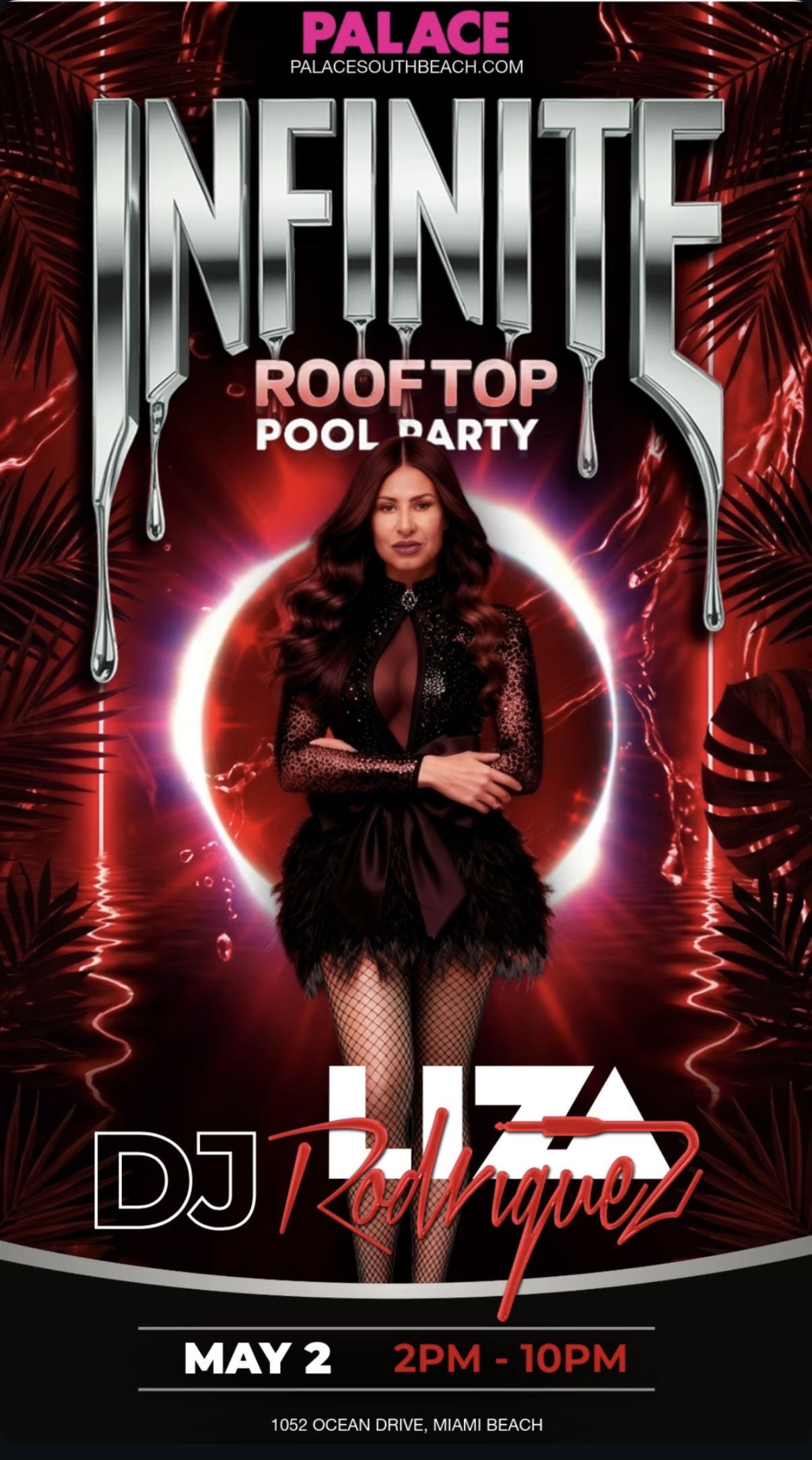 Infinite Rooftop Pool Party – Palace