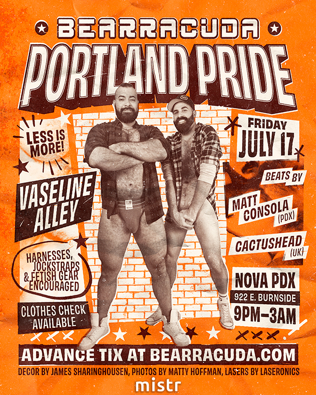 Bearracuda: Portland Pride Friday