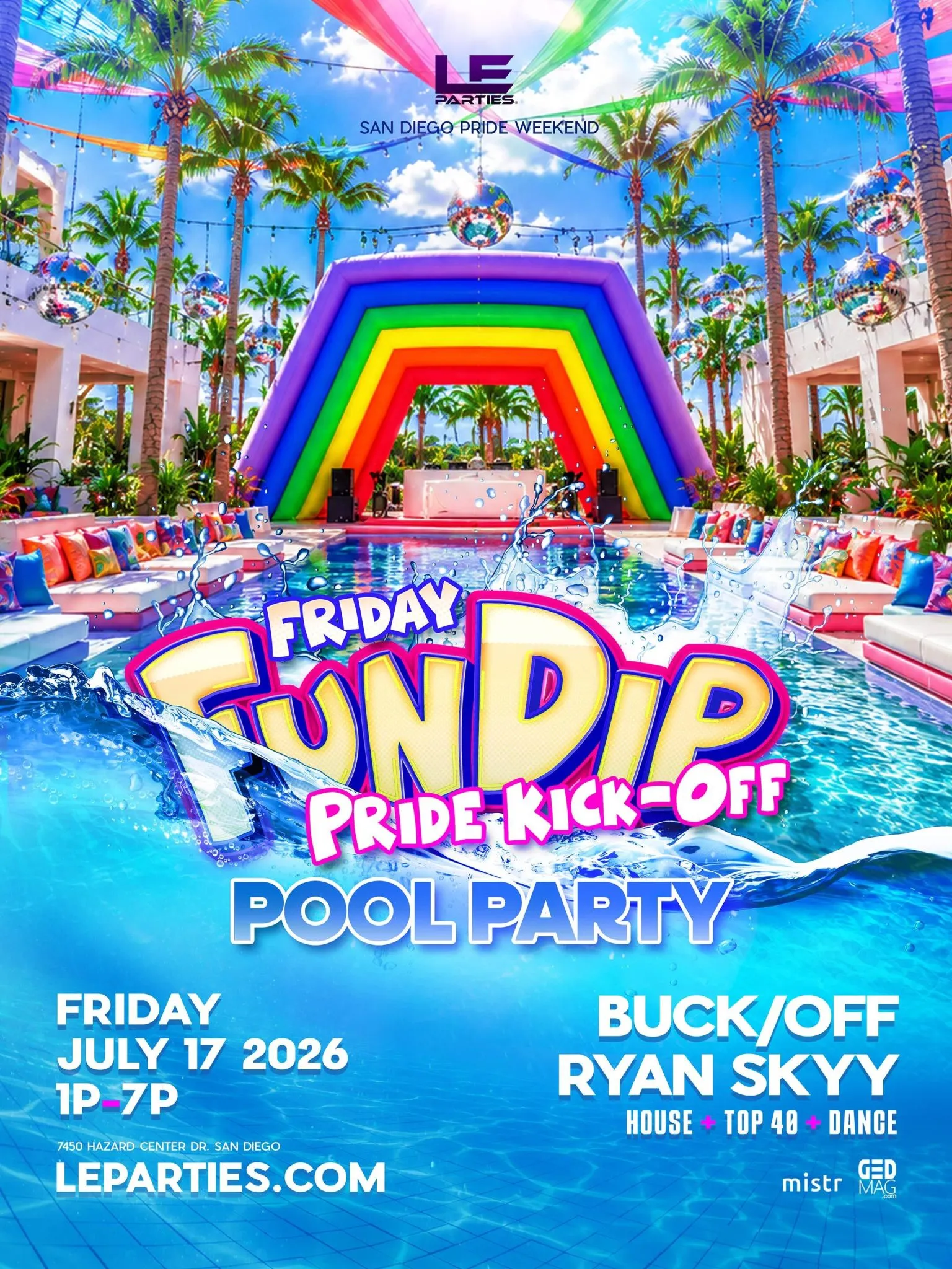 Fun Dip Pool Party