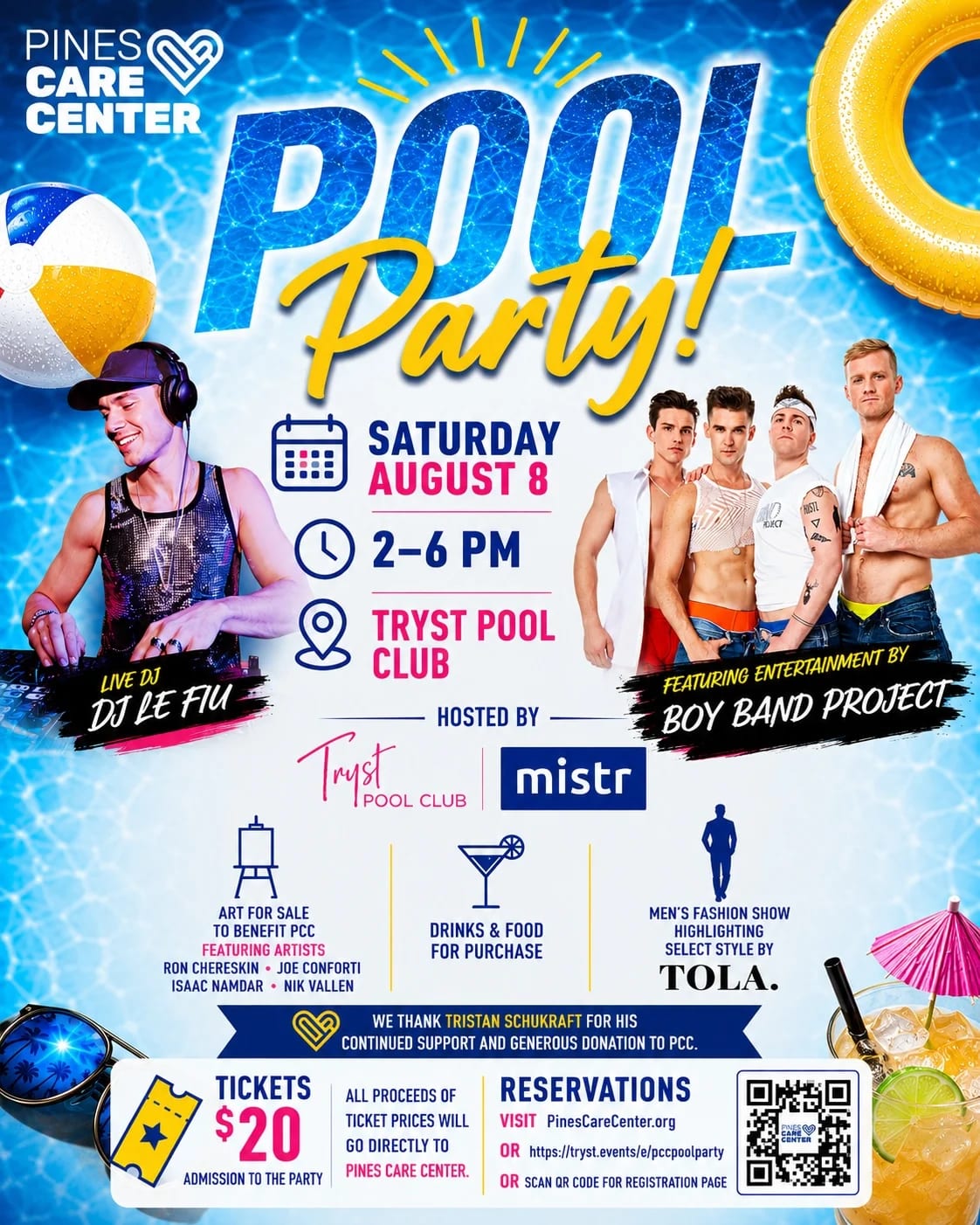 Pines Care Center Pool Party